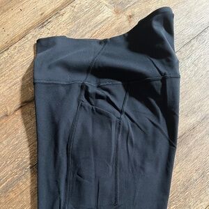 Lulu lemon black leggings - size 12 - Align High-Rise Pant with Pockets 25"